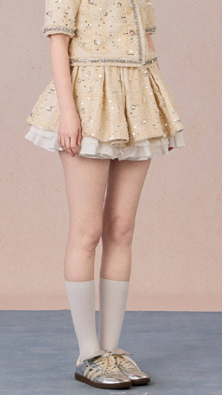 Multi-Layered Bubble Skirt