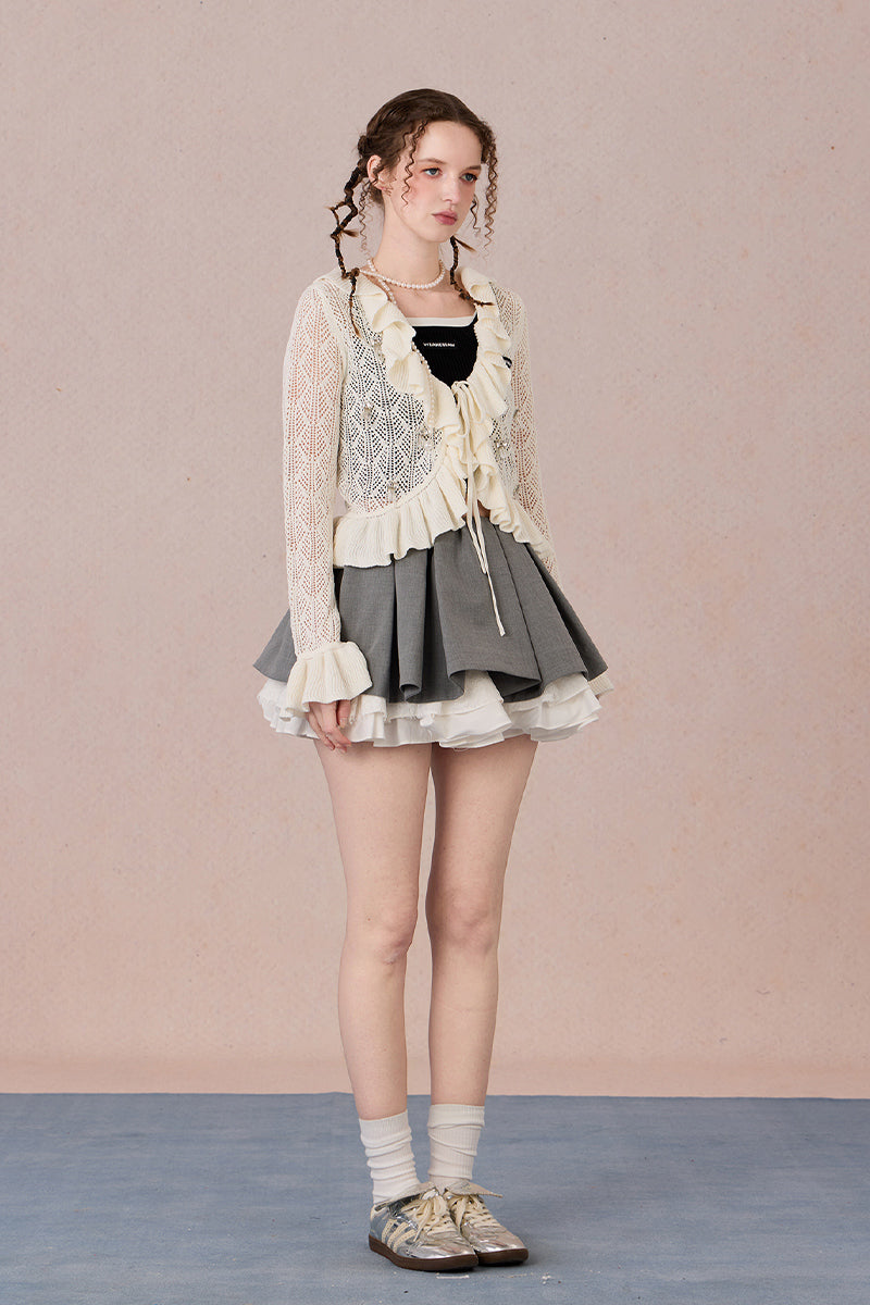 Multi-Layered Bubble Skirt