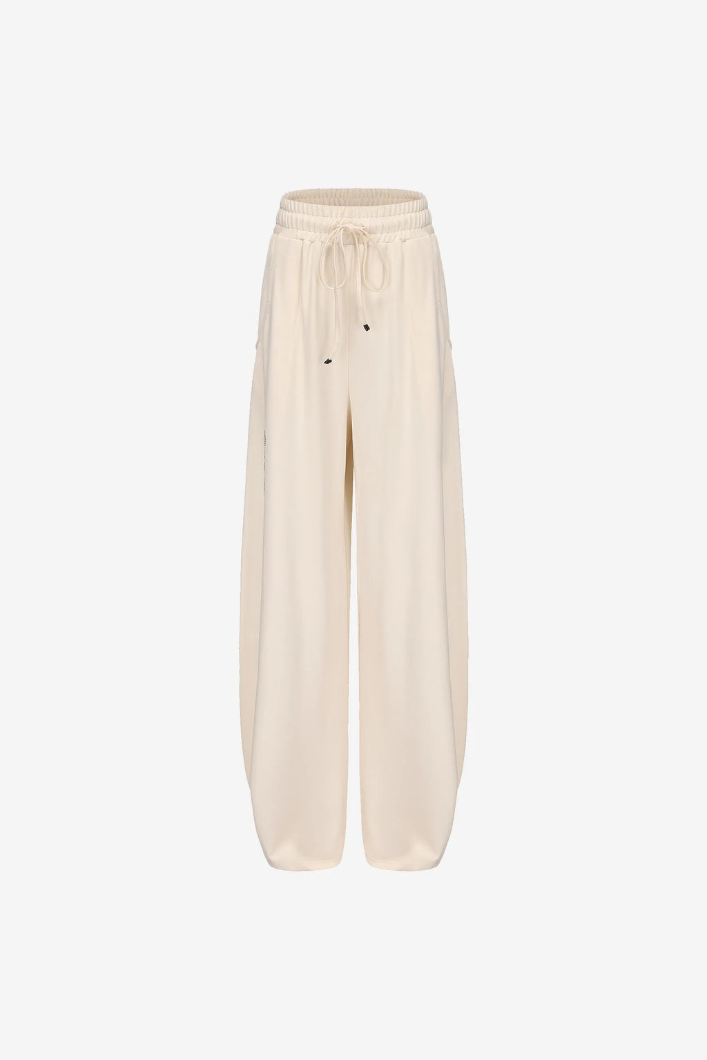 Tapered rhinestone sweatpants in acetate knit fabric – WEANCHEAM