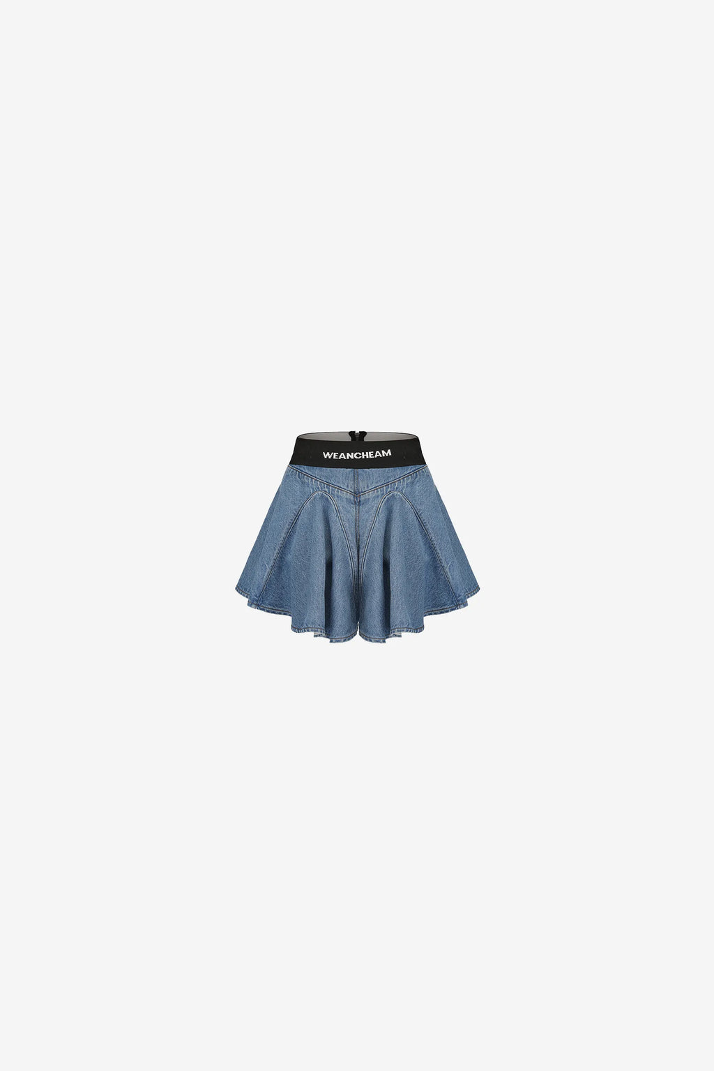 Balloon hem pod skirt with jacquard waistband – WEANCHEAM