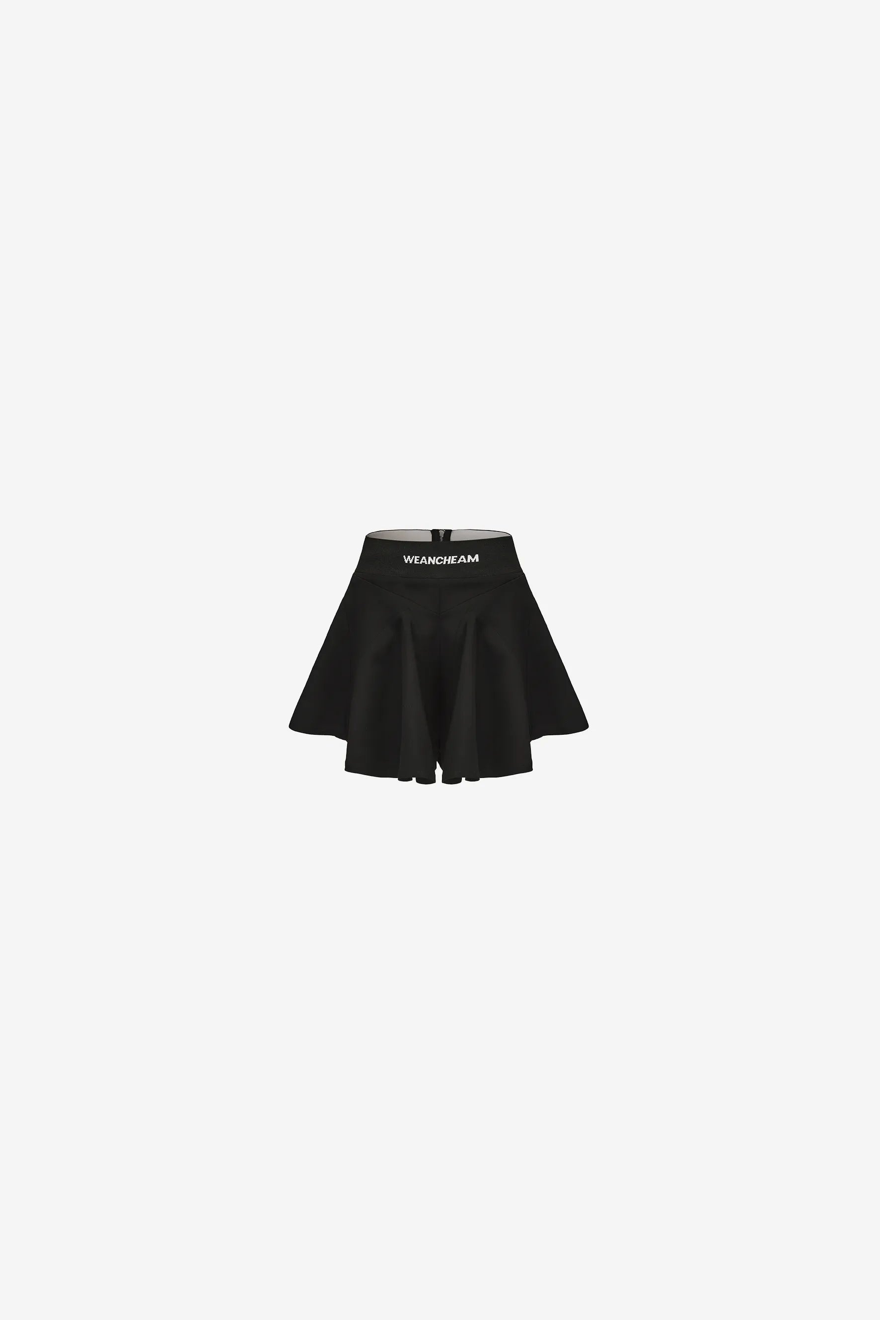 Balloon hem pod skirt with jacquard waistband – WEANCHEAM