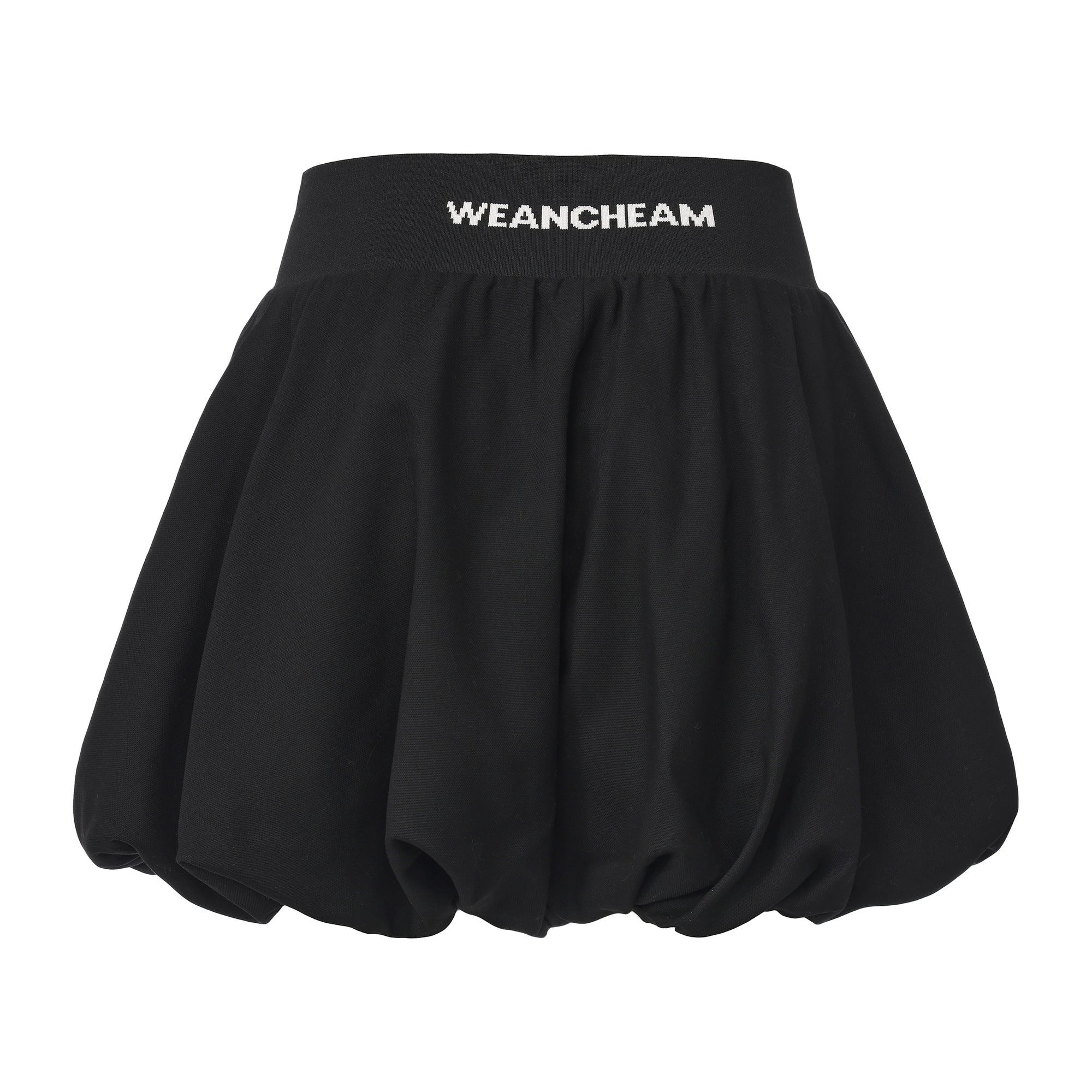 Classic flower bud pants with jacquard waistband and flared silhouette – WEANCHEAM