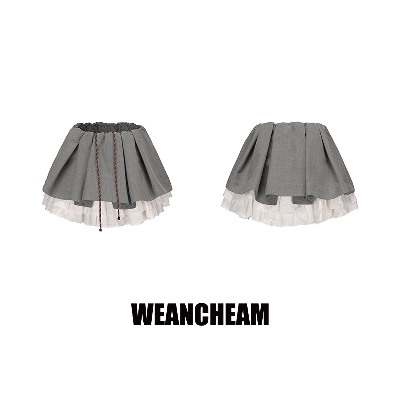 Multi-Layered Bubble Skirt