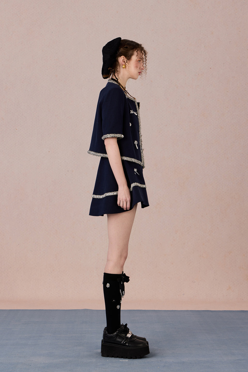 WEANCHEAM statement blazer styled for upscale daywear