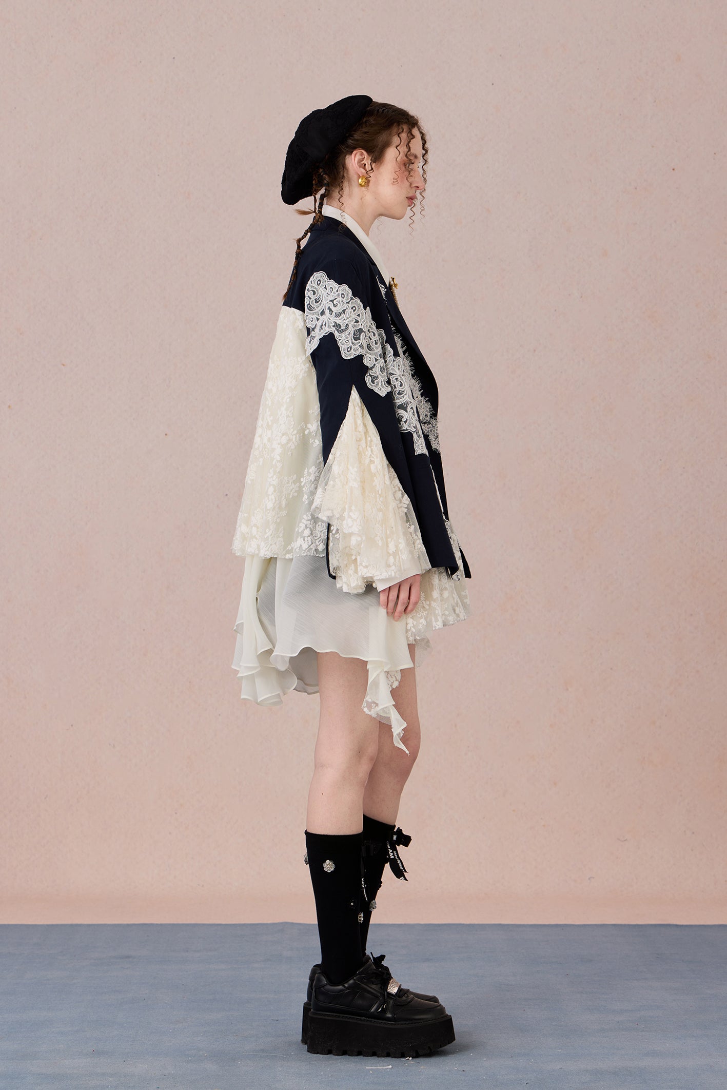 Lace Collage Heavy Duty Blazer